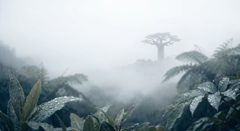 Madagascar rainforest canopy